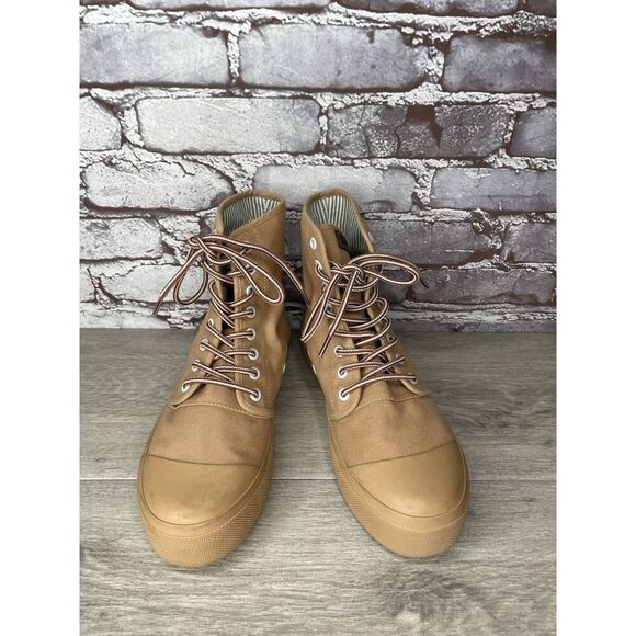 BANGS Shoes Hi Top Carolina Trees Rust Black High Top Sneakers Women 8.5M US/39 - Picture 9 of 16